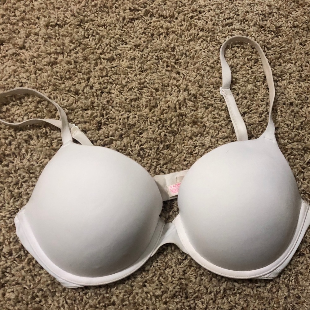White VS Pink Bra